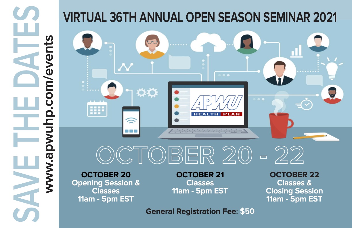 APWU Health Plan 36th Annual Open Season Seminar