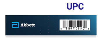 Example of UPC code
